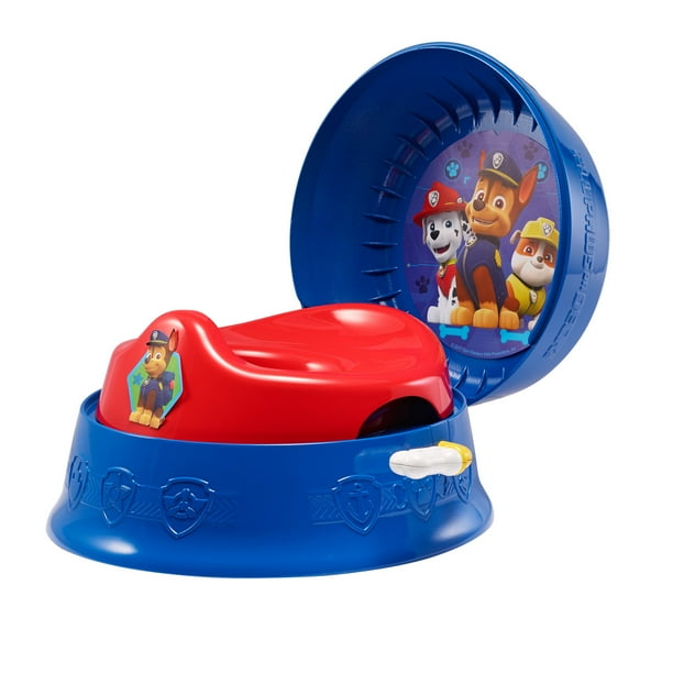 Nickelodeon Paw Patrol 3-in-1 Potty Training Toilet, Toddler Toilet