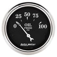 thumbnail image 4 of AUTO METER 1727 2IN OIL PRESS, 0-100 PSI, OLD TYME BLACK, 4 of 4