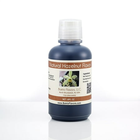 - Bakto Flavors Natural Hazelnut Flavor - 18 FL OZ