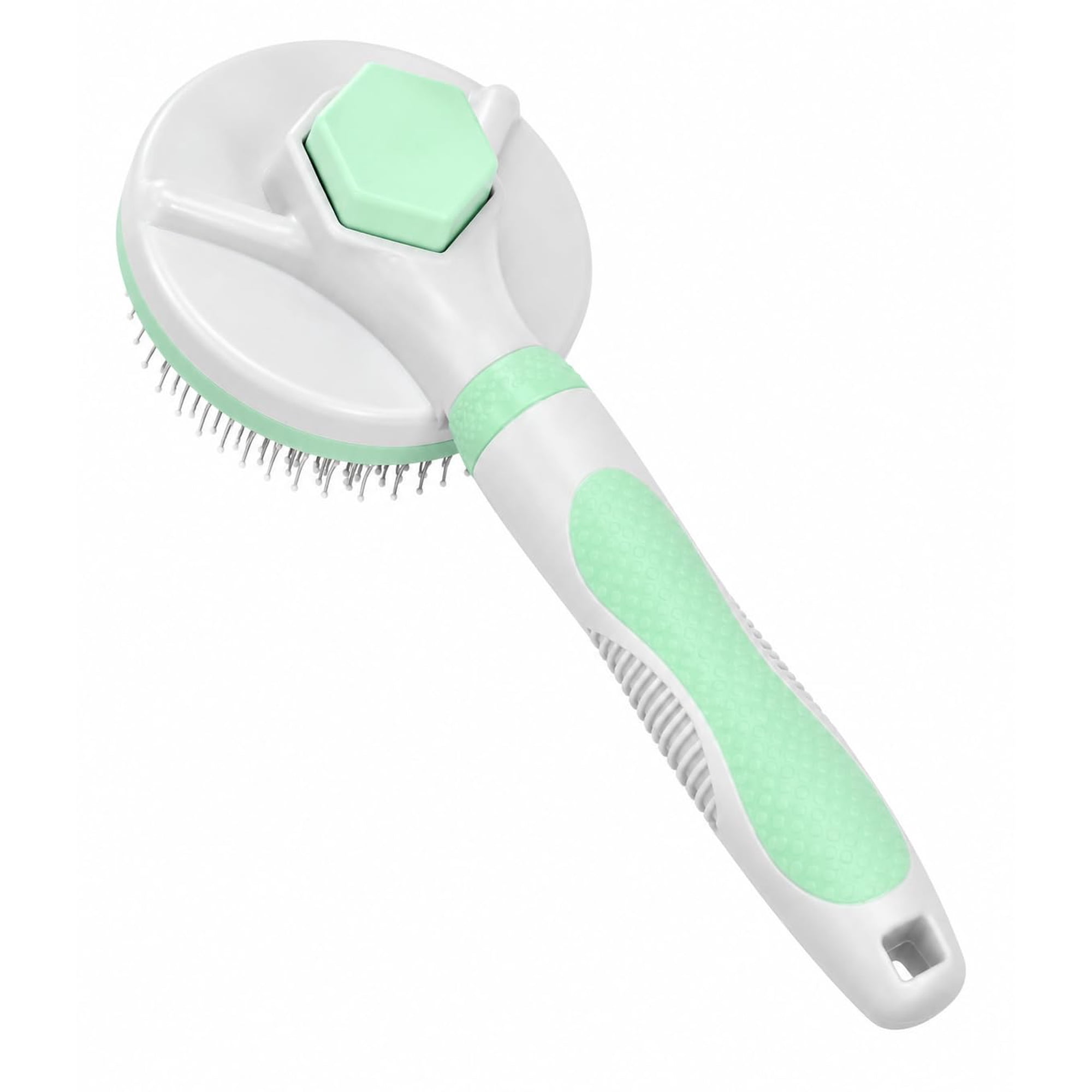 Self-Cleaning Slicker Brush for Dogs & Cats Pet Hair Remover