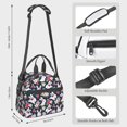 thumbnail image 3 of Sigee Rabbit And Rose for Reusable Lunch Box for Men/Women for Work, Office, Picnic - Spacious, Lightweight, and Easy to Clean, 3 of 5
