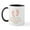 White/Black Inside, variant on CafePress - Pink Footprints Ballroom Dancing Mug - 11 oz Ceramic Mug - Novelty Coffee Tea Cup