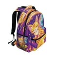 thumbnail image 2 of DIXRUYEE Backpack Schoolbag Whimsical Winged Whiskers Pattern 15L/18L 2-SIZE, 2 of 8