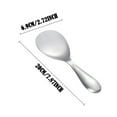 thumbnail image 3 of Cooking Utensils – 304 Stainless Steel Spoon for Rice and Everyday Kitchen Tasks – Durable Easy Clean Sleek Finish, 3 of 8
