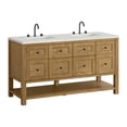 thumbnail image 7 of James Martin Vanities 330-V60D-LNO-3LDL Breckenridge 60" Free Standing Double Basin Poplar, 7 of 7