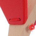 thumbnail image 4 of OUNONA 1Pcs Red Wooden Long Handle Castanet for Baby Toy Musical Instrument Develops Talent, 4 of 6