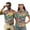 Leopard-Print Hibiscus, variant on Binienty White Daisy Funny Couple Golf Shirts Short Sleeve Athletic T-Shirts Tennis Outfits Casual 1/4 Zipper Short Sleeve Pullover for Tennis Hiking & Outdoor Sports