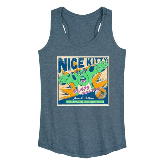 Monsters Inc - Nice Kitty - Women's Racerback Tank Top