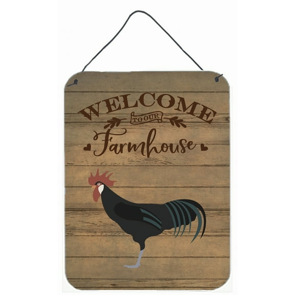 Carolines Treasures Minorca Ctalalan Chicken Welcome Door Hanging Prints wall-decor, Multicolor
