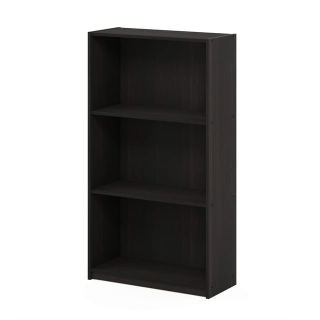 Estantería de almacenamiento Furinno Basic, 3 niveles, espresso Furinno Ver descripción