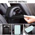 thumbnail image 6 of Bingfone Car Four-Season Universal Armrest Box Mat,Car Armrest Seat Cover Soft Leather Waterproof Armrest Cover Center Console Mat-Utensiles, 6 of 7