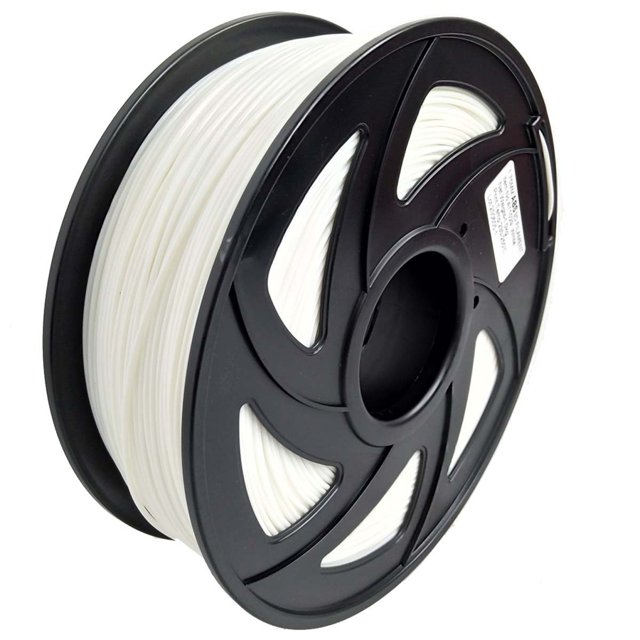 CloneBox - ABS 3D Printer Filament 1.75mm Prev. +/- 0.05mm 1kg, White