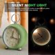 thumbnail image 3 of Silent Bedside Clocks Battery Operated Non Ticking Desk Clock Analogue Alarm Clock Bedroom Retro Alarm Clock Simple, 3 of 3