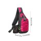 thumbnail image 3 of Bolso bandolera de nailon ligero para hombre y mujer con múltiples compartimentos, correa ajustable, diseño resistente al agua, ideal para viajes, actividades al aire libre y uso diario., 3 of 6