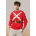thumbnail image 2 of Old Glory Mens Christmas Toy Soldier Costume Long Sleeve Sweatshirt, 2 of 6