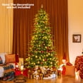 thumbnail image 2 of Gymax 9 FT Artificial Christmas Tree w/1770 Branch Tips 560 LED Lights 3 Timers Remote, 2 of 10