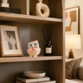 thumbnail image 6 of Mini Owl Ornament Crystal Gravel Handcrafted Figurine, Unique Stylish Compact Versatile Accent Decor Piece, Sentimental Gift Trinket for Interior Living Space Automobile Interior Display, 6 of 7