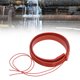thumbnail image 1 of Cintura De Calefacción Flexible A Prueba De Agua De Silicona Aislada Envoltura De Anticreeze 100W Para Tubería De Agua Metal Tuberías De Plástico De Mm, 1 of 7