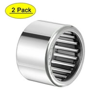 Uxcell SCE1412 Needle Roller Bearings, Drawn Cup Open End 7/8" Bore 1-1/8" OD 3/4" Width 2pcs