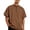 Coffee #14, variant on Golf Shirts for Men Quarter Zipper Relaxed Fit Drop Shoulder Summer Tee Classic Breathable Comfy Solid Workout Casual Tops