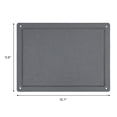 thumbnail image 6 of Unique Bargains Diatomaceous Stone Dish Drying Mat with Groove Dark Gray, 6 of 6