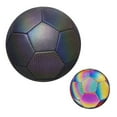 thumbnail image 5 of Reflective, Iridescent Soccer Ball, Size 5,Training And Match Ball, Glows At Night, A Popular Gift Choice., 5 of 6