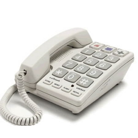 Cortelco Dignity ITT-2400 Big Button Corded Phone (Best Big Button Mobile Phone For Elderly)