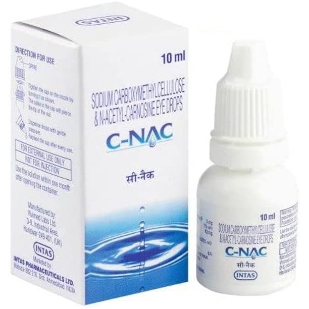 Nac Eye Drop 10ml CNac 1 NAcetylCarnosine NAcetylCarnosine
