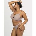 thumbnail image 3 of Curvy Couture Women's Plus Size Sheer Mesh Full Coverage Unlined Underwire Bra, 3 of 5