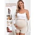 thumbnail image 6 of Athlemo Maternity Yoga Shorts Over The Belly High Waisted Workout Gym Shorts, 6 of 6