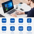 thumbnail image 3 of Adaptador WiFi USB 3.0 1800Mbps Doble Banda con Antenas 5dBi para PC Windows y Mac, 3 of 5