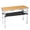 3ft-Wooden Pattern, variant on BAYUELSWU 3 FT Folding Camping Tables, That Fold Up Lightweight Adjustable Height Portable Pinic Table, Aluminum Patio Table for Indoor Outdoor Party, Picnic, Camp BBQ (Wooden Pattern)