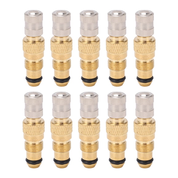 TA, 10 piezas Válvula de líquido de aire para tractor Válvula de líquido de aire para tractor Vástago de válvula de líquido de aire para tractor Fabricado para durar
