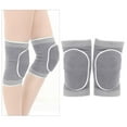 thumbnail image 2 of Protective Knee Pads Women Men Slip Knee Guards Sponge Collision Avoidance Gray, 2 of 8