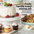 thumbnail image 3 of Hamilton Beach Electric Hand Mixer with QuickBurst, 6-Speed Corded, 250W, 3 Attachments and Snap-On Storage, Red, 3 of 8