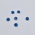 thumbnail image 3 of Six - 3x2 to 2.x1mm Blue Sapphire Faceted Beads 3285C, 3 of 9