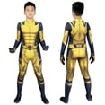 thumbnail image 2 of Boys Yellow Claw Hero Hero Full Body Zentai Suits Printed Superhero Costumes for Halloween Costume Party Outfits, 2 of 5