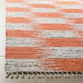 thumbnail image 3 of SAFAVIEH Montauk Eglantine Checkered Cotton Area Rug, Orange/Multi, 4' x 6', 3 of 6