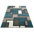 thumbnail image 4 of Well Woven Ruby Imagination Squares Modern Contemporary Blue Geometric Blocks 9'3" x 12'6" Area Rug, 4 of 7