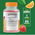 thumbnail image 2 of Complementa las gomitas Lifeable Zinc Kids de 15 mg con sabor a bayas, 2 of 5