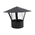 thumbnail image 4 of Tapa de ventilación para chimenea, protección contra la nieve y el polvo, tapa de conducto de humos, impermeable, transpirable. Apto para tubería de 200 mm, 4 of 9