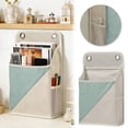 thumbnail image 2 of Eqslft Wall Hanging Organizer,Fabric Wall Mounted Storage Bins Waterproof Hanging Basket for Door,Closet, Office and Camper(1PC, Blue), 2 of 6