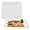 White-8 inch, variant on 150 Piecs Compostable Square Plates, 6 inch Eco-friendly Heavy Duty Biodegradable Sugarcane Disposable Paper Plates for Party Dinner Birthday