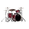 Mapex Saturn IV MH 4-Piece Rock Shell Pack Short Toms Deep Bass Red Pearl Strata