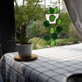 thumbnail image 4 of Artisanal Pothos Stained Glass Suncatcher Hangings Exquisite Window for Home Garden, 4 of 7