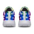 thumbnail image 4 of Rainbow Pride Shoes Men Women Fashion LGBT Sneakers Adult Lightweight Breathable Running Shoes White Size 11, 4 of 7