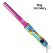 Freegrass B1 Rotating Curling lron -Neon Desert Smooth Handle,2024 Gift Choice Clear Comfort