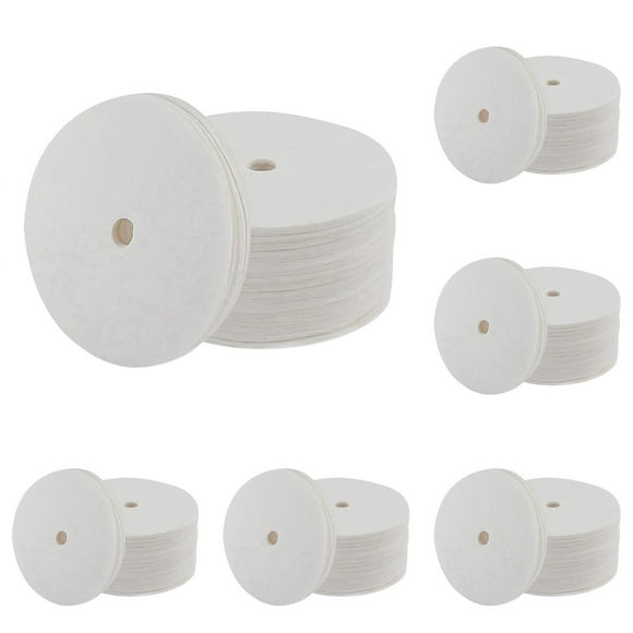 Unbleached Percolator Coffee Filters Disposable Coffee Paper Filter Disc Coffee Filters For Bozeman Percolator (White) Strainers for kitchen square