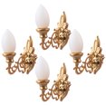 thumbnail image 4 of Milisten 4pcs Simulated Wall Lamps Mini Luminous Wall Lamp Sand Table DIY Materials, 4 of 6