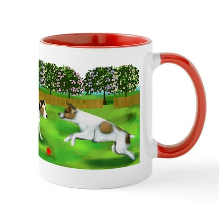 

CafePress - Jack Russell Terrier Mug - 11 oz Ceramic Mug - Novelty Coffee Tea Cup
